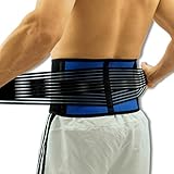 NeoPhysio Breathable Neoprene Lower Back Support Belt - L = 32 - 36