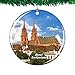Produktbild Weekino Schweiz Basler Münster Weihnachtsverzierung Stadt Reise Souvenir Sammlung Doppelseitig Porzellan 2,85 Zoll Hängende Baumdekoration
