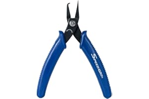 SPEEDWOX Spaltringzange für Schmuckherstellung, 14,7 cm, Ringöffnungszange, Biegeringöffner, Spaltringe, Angeln, Schlüsselanhänger, Mini-Präzisionszange, feine Zange, Handwerk, Perlen, Hobby