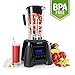 Produktbild Klarstein Herakles-8G Professioneller Hochleistungsmixer Power Blender Universal Standmixer Smoothie Maker 1800 Watt 38.000 U/Min 2 Liter Ice Crusher 6 Edelstahlklingen schwarz