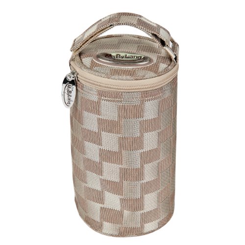 Mabyland Luxury Insulated Single Bottle Bag (Gold)