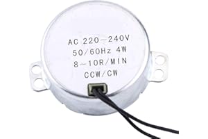 HILITAND AC220~240V 4W 50/60Hz CW/CCW motore presepe 10 giri Giradischi Synchronous Motor Motoriduttore motorino elettrico presepe