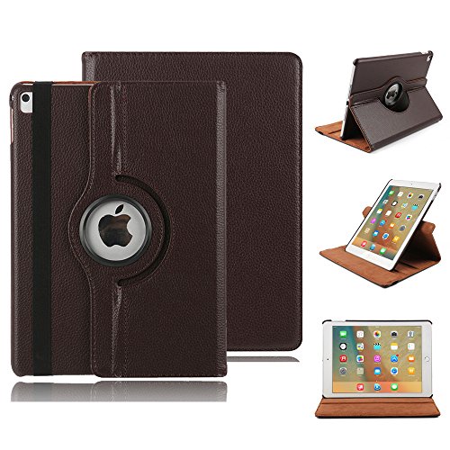 Hülle für iPad 4, elecfan® 360°Grad Drehung Hülle für iPad 2/3/4 Ledertasche lederhülle Case Smart Cover Tasche Flip Case Cover mit Auto Wake up und Standfunktion für iPad 2/3/4 (iPad 2/3/4, Blau)