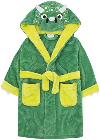 Infant Boys Novelty Triceratops Dinosaur Robe Dressing Gown