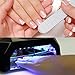 Professional LED Nail Lamp For Home or Salon Use, CoastaCloud 36W LED CCFL Nail Dryer, Handy Nail Dryer Portable Manicure, with 10s 20s 30s Auto Timers for UV Gel Nail Polish Black