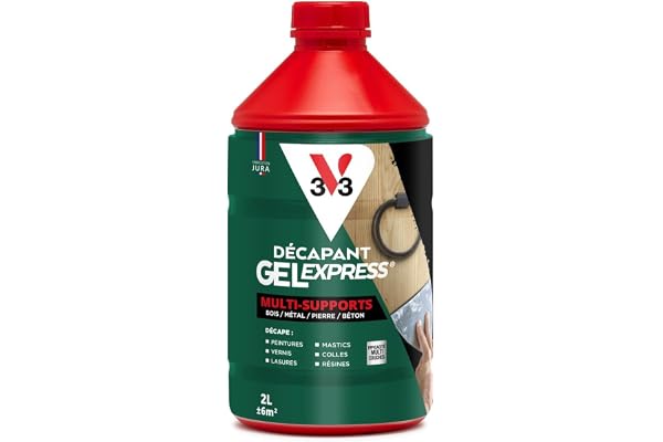 V33 Décapant gel express Multi-supports 2L