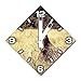 Produktbild Pferd im Feld, Design Wanduhr aus Alu Dibond zum Aufhängen, 30 cm Durchmesser, breite Zeiger, schöne und moderne Wand Dekoration, mit qualitativem Quartz Uhrwerk