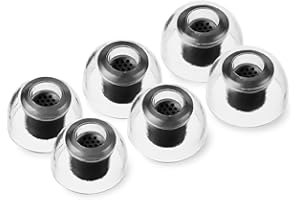 AZLA SednaEarfit XELASTEC 2 (M/ML/L) - Auricolari per cuffie wireless, con cancellazione del rumore, compatibili con Sony, Samsung, Beats, JLab, Skullcandy, Sennheiser