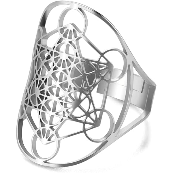 Anello Magico Geometrico In Acciaio - Giocattolo 3D Con Effetto Arcobaleno, Anti-Stress - Foto 6