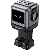 UGREEN Nexode RG 65W RobotGaN Şarj Cihazı - 3-Port Hızlı Şarj Cihazı USB C G&uuml;&ccedil; Kaynağı MacBook Pro/Air, iPad, iPhone 15 Pro M
