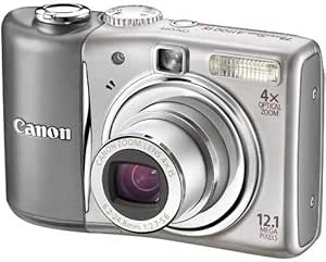 Canon PowerShot A1100 IS Digital Camera - Silver (12.1 MP, 4x Optical Zoom) 2.5 inch LCD