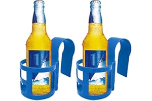 Ailovone Pool Getränkehalter Pool getrankehalt Rand Pool getränkehalter schwimmend bierhalt Pool Pool aufbewahrungskorb Poolzubehör Poolrand Getränkehalter aus Kunststoff (2PCS, Blau)