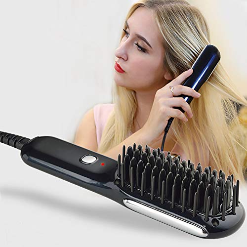 Hair Straightening Brush Mini Hair Brush Hair Straightener Fast Heat Hot Ionic Brush for Travel Portable Hair Tools reviews Hair Straightening Brush Mini Hair Brush Hair Straightener Fast Heat Hot Ionic Brush for Travel Portable Hair Tools