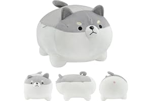 Surplex Shiba Inu pluszowa lalka poduszka, Kawaii pies Corgi pluszowa zabawka, dekoracja domu wypchana zabawka dla zwierząt prezent urodzinowy Boże Narodzenie dla dzieci dorosłych (40 cm / 15,75 cala)