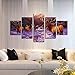 Produktbild Ölgemälde Wandgemälde, Wand-Kunst für Wohnzimmer HD Inkjet Fünf Stücke Tier Deer Ohne Frame House Dekoration Wandgemälde auf Leinwand Ölgemälde