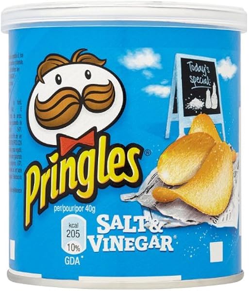 Pringles Salt Vinegar 12x40g Amazon De Lebensmittel Getranke
