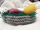  Strickanleitung Osternest, Ostern, Osterkorb mit Eiern, Ostereier: Perfekt für Anfänger