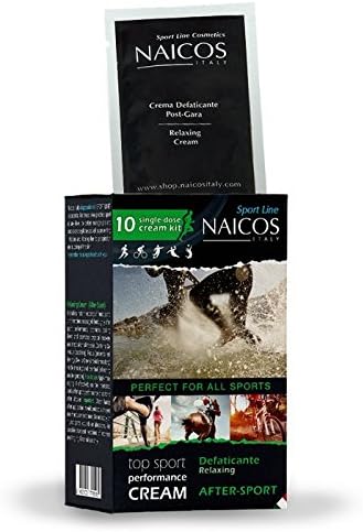 Naycos Italy Sport KIT Defining cream 10 Single-doseProfessional Post-Sport After-Race defatting treatment10 x 5 ml Prodotto Made in Italy