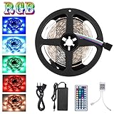 led band 5m obi Hohe Qualität:5050 RGB ultra-helle SMD, 44 Tasten der Fernbedienung und 20 Farben zur Verfügung. Achtung : Nicht wasserdicht