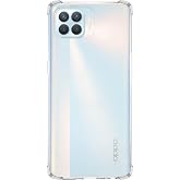 KZY İLETİŞİM Oppo Reno 4 Lite Kapak Kamera Korumalı Antishock K&ouml;şe Korumalı Şeffaf Silikon Kılıf