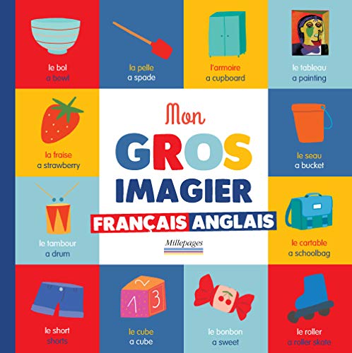 couverture de : Mon gros imagier fran&ccedil;ais-anglais