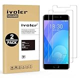 iVoler [2 Unidades] Protector de Pantalla para Meizu M6 Note, Cristal...