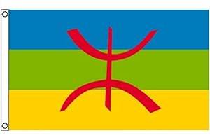 Stormflag Berber-Flagge, 90 x 150 cm, aus Polyester, 90 g, mit Ösen und Doppelnaht
