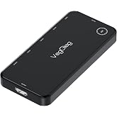 VegGieg 4K HDMI 2.0 G&ouml;r&uuml;nt&uuml; Se&ccedil;ici 5 Giriş 1 &Ccedil;ıkış Kumandalı Switch