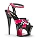 Produktbild Pleaser MOON-728 H. Pink-Blk Pat/Blk UK 3 (EU 36)
