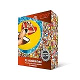  Emoji Inflable Flotador Corazón de la Cara XL, piscina y playa, Ø 140 cm