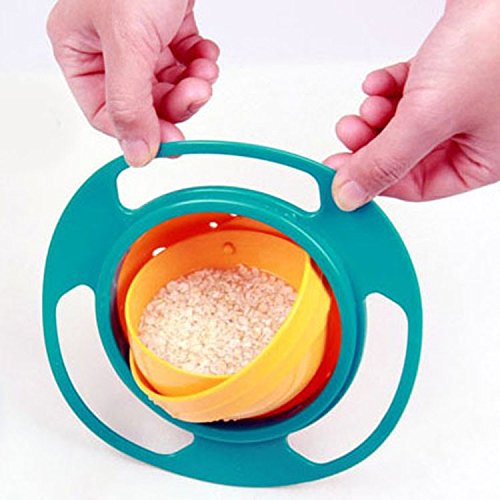 EQLEF® Baby-360 Drehung des Kreisels Schüssel verschütten nein nein Herbst Schüssel Baby Lernen Ausbildung Geschirr - 5