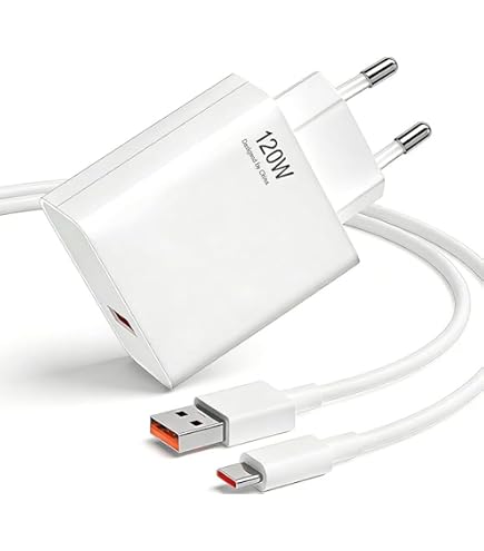 45W Caricatore Rapido con Cavo USB C 1M 6A per Realme Narzo 70 70X 14 Pro (w5I