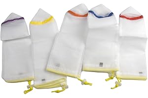 SMZhomeone 5 stücke 1 Gallone Filter Tasche Blase Tasche Eis Extractor Kit 25/73/120/160/220 Bubble Bags Mikron Presssieb Aufbewahrungsbeutel Kit für Kräuterextraktion Produktion