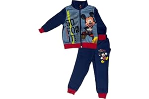 Arlis Ensemble jogging Disney Sweet zippé de couleurs contrastées, image de héros devant. Finitions élastiquées.