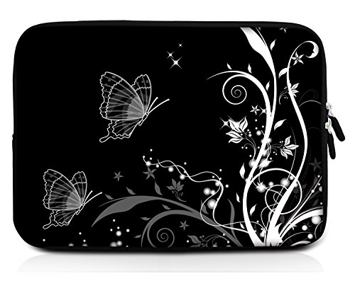 Sidorenko Designer Laptophülle für Laptops mit einer Bildschirmdiagonale von 33-33,8 cm ( 13-13,3 Zoll, MacBook Air, Macbook Pro Retina Display ) neopren max. Geräteabmessungen 32,5 cm x 23 cm