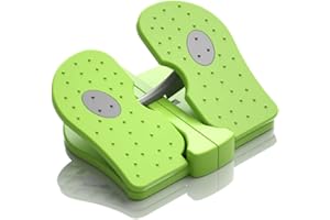 OBELUNRP Mini stepper, mini stepper, passo di fitness pieghevole, sotto il pedale del pedale della scrivania pedale del piede, macchina per pipe per stufa al fitness per l'home office, stepper