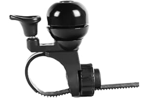 PSOWQ Sonnette de Vélo Cloche de Vélo Réglable de Vélo Cloche Aluminium Cloche de Bicyclette Klaxon de Sonnerie avec Son Fort Mini Cloche de Vélo pour Adultes Enfants Vélo de Route Vélo de Sport