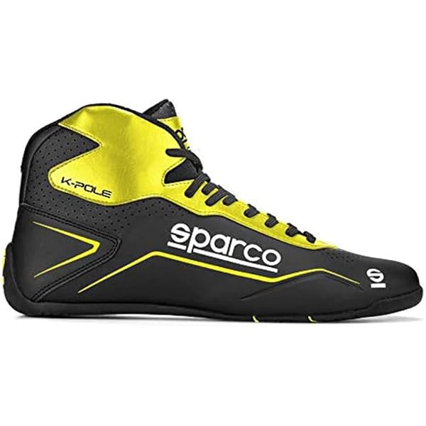 Sparco Bottes Kart K-Pole Noir Taille 43 EU - Chaussures Karting Enfants