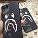 Produktbild jaglo A Bathing APE BAPE Shark Hard Schutzhülle für iPhone - Glow in The Dark Case Schutzhülle, grün/schwarz, iPhone 7/8