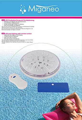 Miganeo LED Pool Licht mit Fernbedienung 060060GH - 5