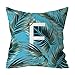 Produktbild Tropische Pflanzen Blätter Dekorative Blumen A-Z Buchstabe Überwurf Kissen Fall Sofa Bett Home Auto Decor Kissenbezug Kopfkissenbezug Zierkissenbezüge 45 * 45 cm By Vovotrade