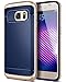 Produktbild Caseology Galaxy S7 Hülle, [Wavelength Serie] Schlanke Dopellagige Schutzhülle mit Textur Sicherer Griff [Navy Blau - Navy Blue] für Samsung Galaxy S7 (2016)