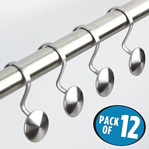 InterDesign 75570EU Forma Duschhaken, gebrstet, 12-er Set - 3
