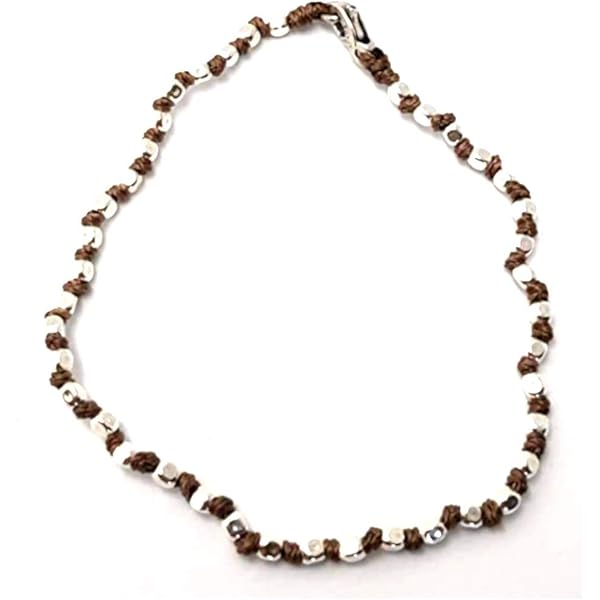 Vlnet Gioielli VLNET Bracciale Spadarella Unisex Argento 925 E Cotone