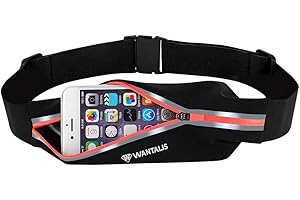 Wantalis Xtens Anti-Transpiration pour Smartphone (même de Grande Taille), clés, etc… Mixte, Orange