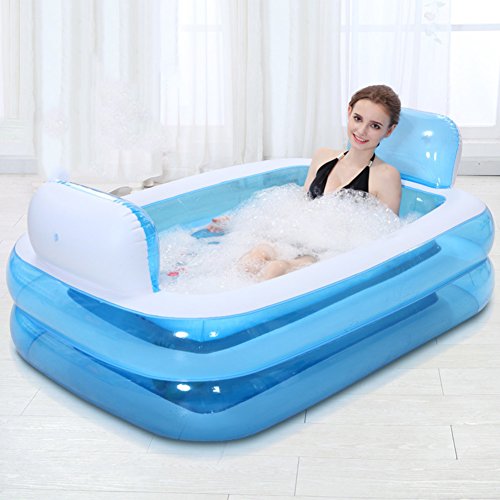 Preisvergleich Produktbild KLWJ Kinderbecken aufblasbare familie, Baby planschbecken, Erwachsenen Große badewanne Ozean bällebad Haus falten-A