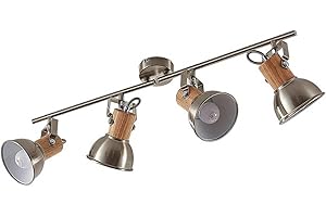 ‎LINDBY Lindby Strahler Dennis (Modern) in Alu aus Metall (4 flammig, E14) - Deckenlampe Deckenleuchte Lampe Spot Küchenleuchte