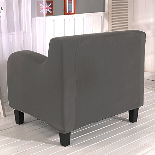 Elastischer Sesselhusse Sesselbezug für 2-Stück Sofa Grau - 3