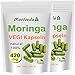 Produktbild Moringa Kapseln 500 VEGI Oleifera 420mg - 100% Vegane Rohkost von MoriVeda (2x250)