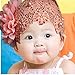 Ukamshop(TM)1PC Super Cute Rhinestone Unusual Angel Girls Baby Pearl Flowers Hairband Headbands For Baby (Lace Flower Pink)